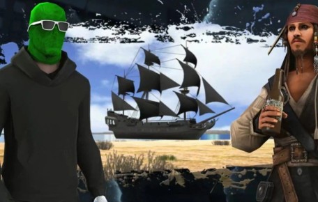 Наказал Джека Воробья за выброшенную бутылку: Чистомэн стал персонажем компьютерной игры