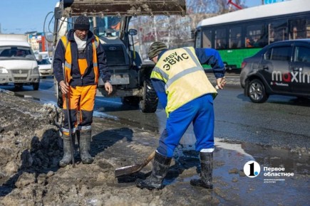 В Челябинске идет большая работа по подготовке ливневок к паводку