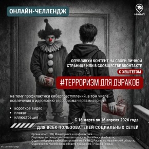 Запускаем онлайн-челлендж «Терроризм для дураков»