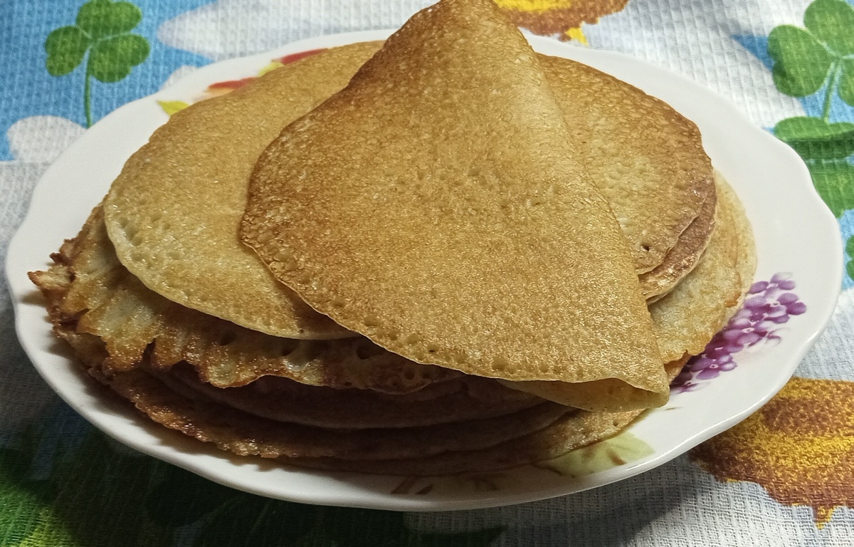 Блины из сорговой муки: вкусный и безглютеновый выбор