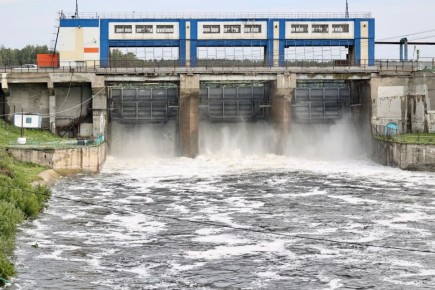 Водосброс на Шершнях в Челябинске уменьшили до 40 кубометров в секунду
