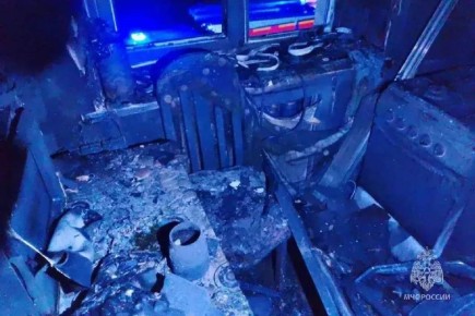 В Бакале женщина погибла во время пожара в пятиэтажке