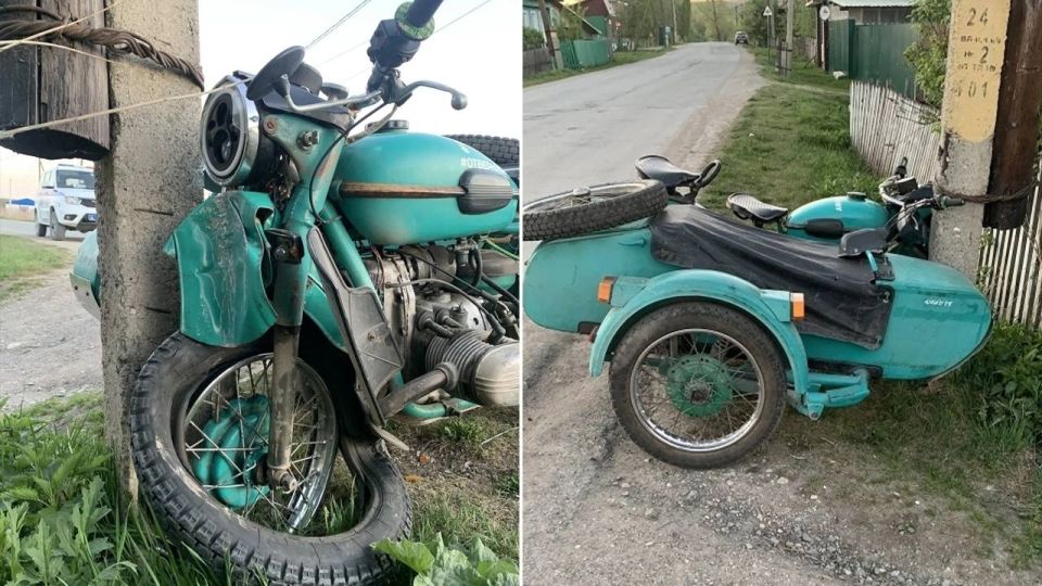 В Челябинской области 13-летний подросток выпал из люльки мотоцикла