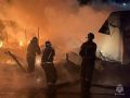 У «Китайского рынка» сгорели киоски и шиномонтажа