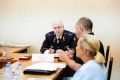 Начальник Главка Сергей Космачев и председатель Общественного совета Владимир Майоров провели приём граждан