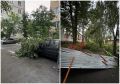 Читатели КП продолжают делиться фотографиями последствий урагана в Златоусте