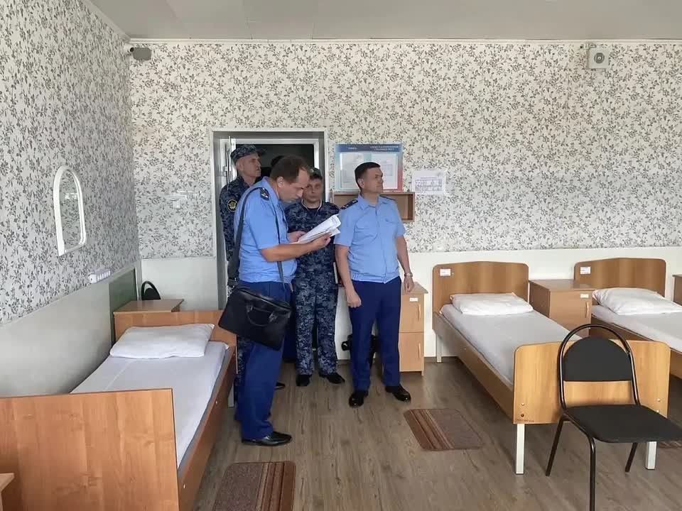 Заместитель прокурора области Евгений Федоров провел проверку в исправительном центре
