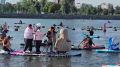 Бэтмены, еноты, грибы-боровики: более 630 участников устроили первый костюмированный сап-заплыв по реке Миасс в Челябинске