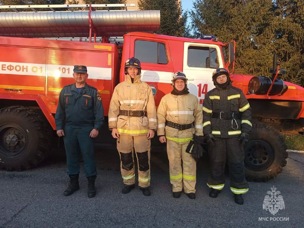 На Южном Урале спасли бабушку и козленка На Южном Урале спасли бабушку и козленка