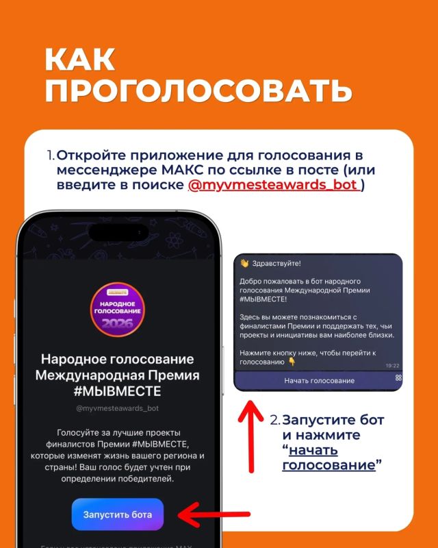 Началось народное голосование за финалистов Международной премии #МЫВМЕСТЕ