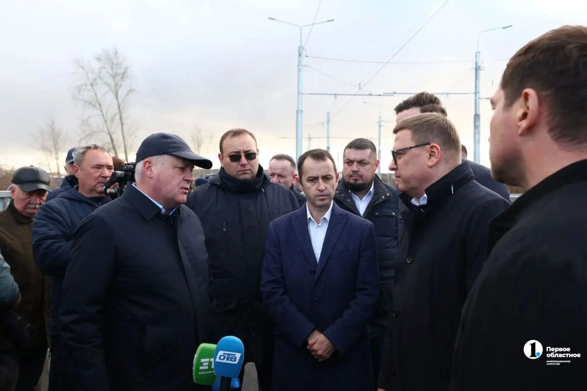 Алексей Текслер осмотрел новый мост через Миасс на Черкасской Алексей Текслер осмотрел новый мост через Миасс на Черкасской