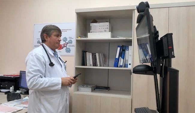 Специалисты Областного пульмонологического центра ОКБ № 3 активно и успешно практикуют телемедицинские консультации