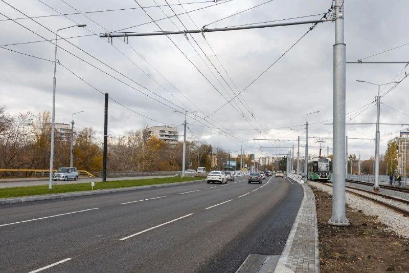 Открыто движение по мосту на улице Черкасской в Челябинске