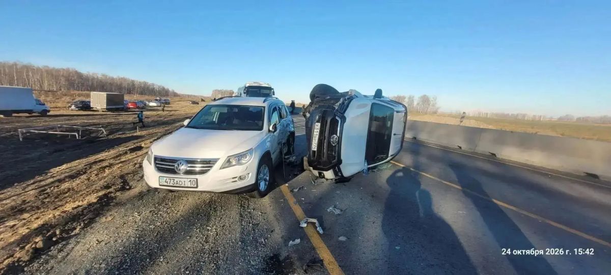 Появились снимки с места аварии, остановившей движение на трасса А-310 в Челябинской области Появились снимки с места аварии, остановившей движение на трасса А-310 в Челябинской области