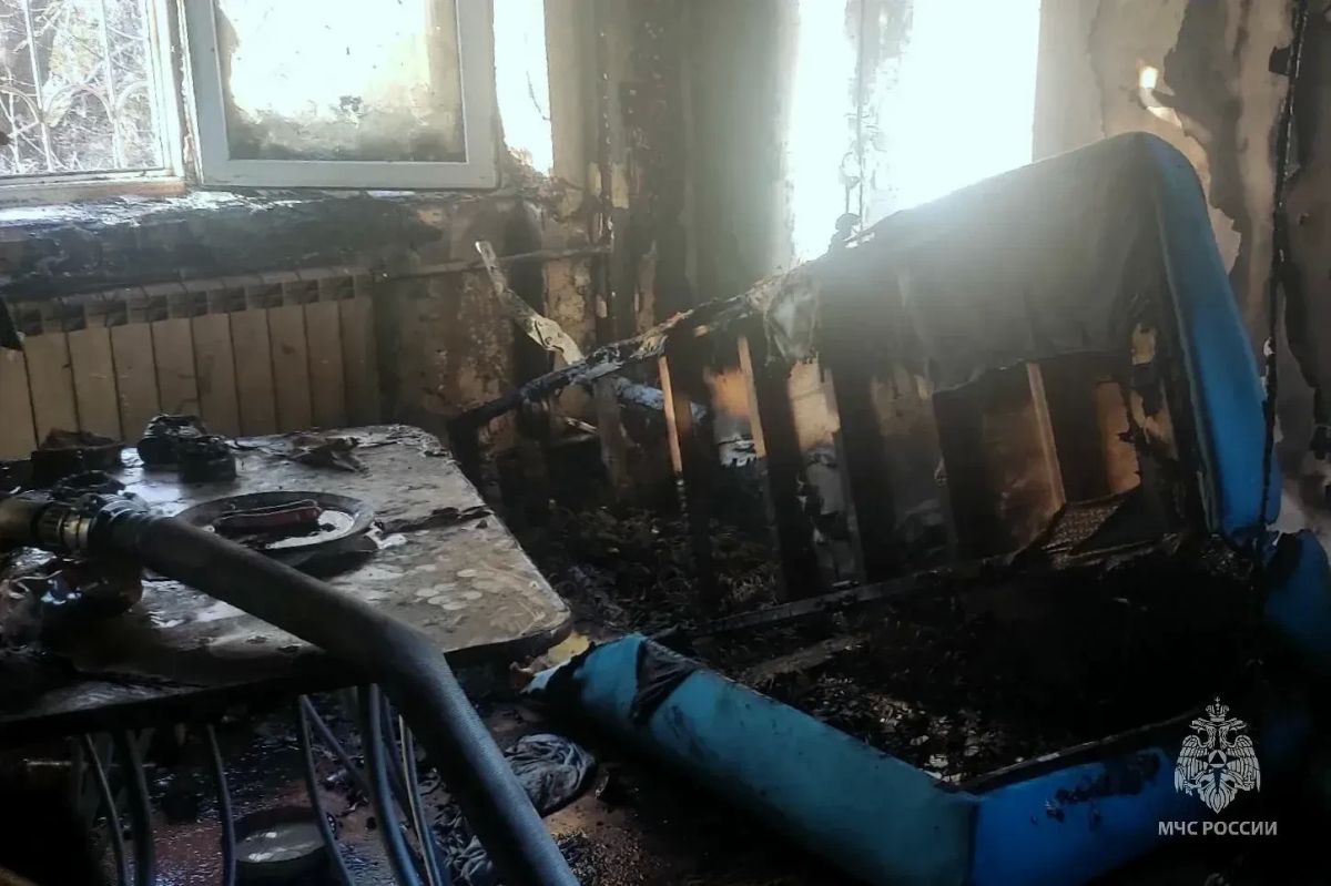 Челябинка погибла при пожаре в квартире на улице Гончаренко