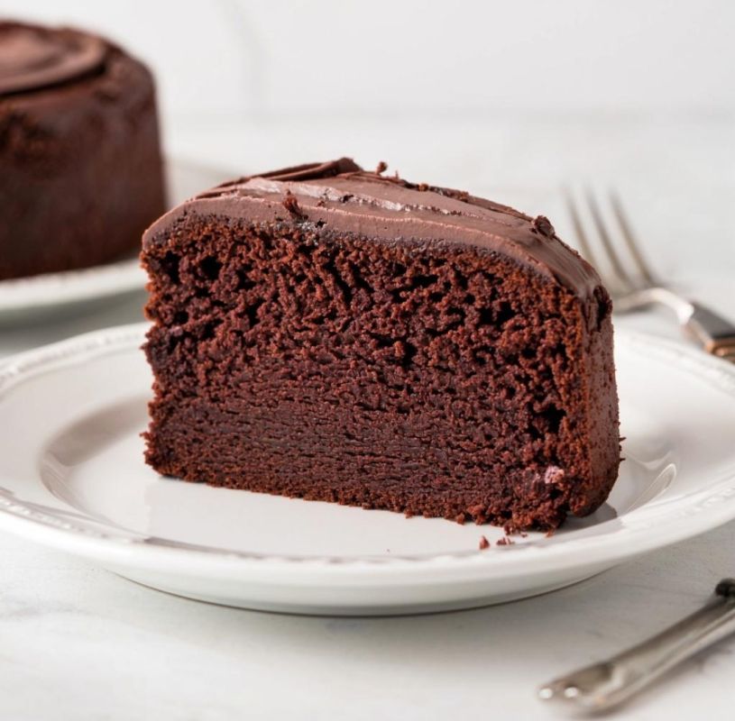 Шоколадный кекс с бананом без сахара: сладость на радость