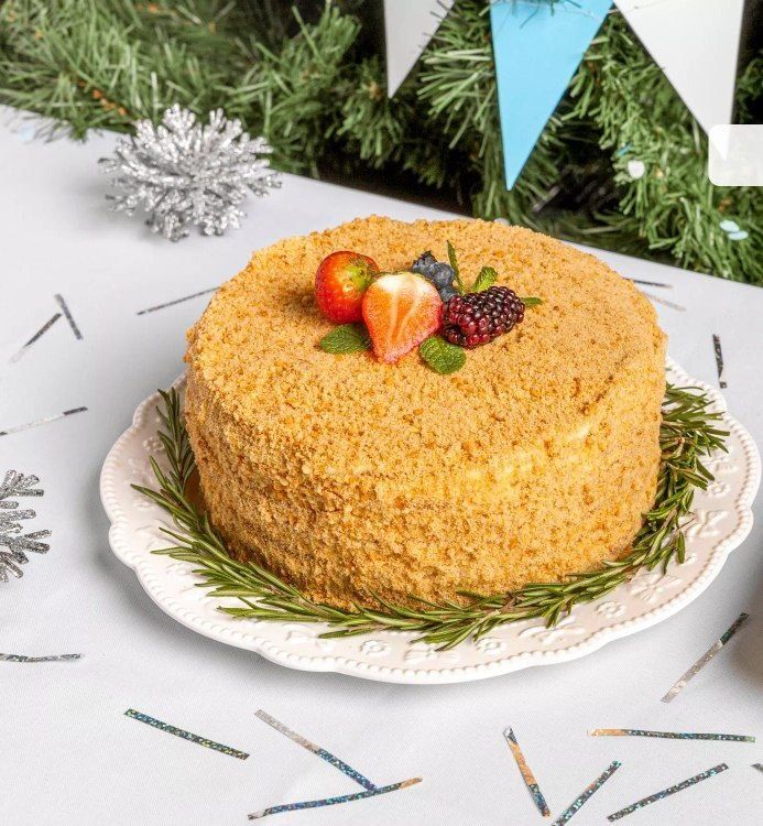 Нежный медовик с творожным кремом для каждого праздника