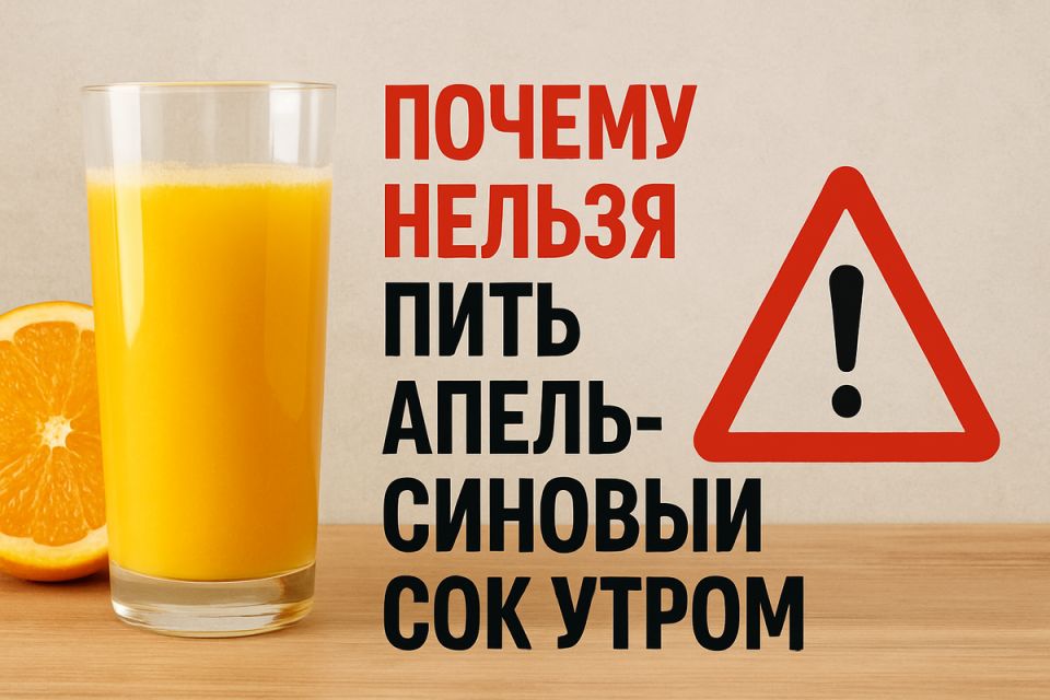 Апельсиновый сок по утрам: миф или реальная проблема?