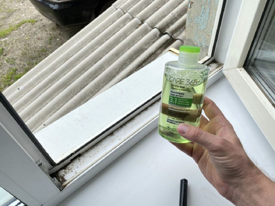 Мицеллярная вода: секрет идеальной чистоты оконных рам